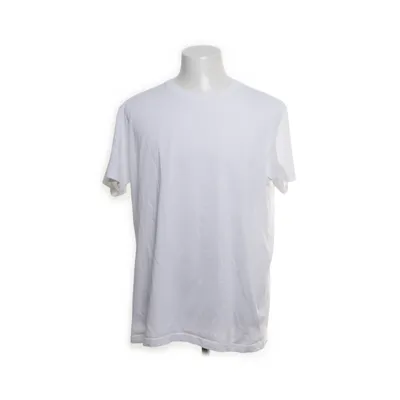 T-shirt (Wit) van Uniqlo Katoen, Gerecycled polyester