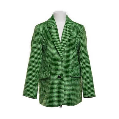 Blazer (Green, Black, Multicolored) from YAS Polyester, Wool