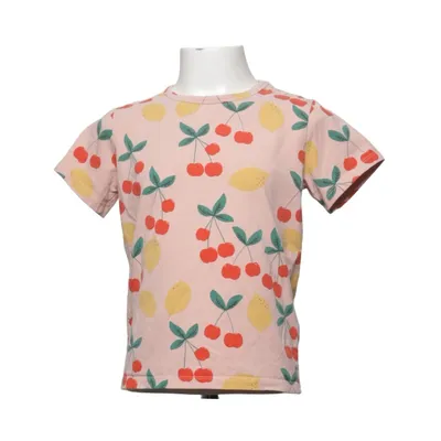 T-shirt (Pink, Flerfarvet) fra Mini Rodini Bomuld, Elastan