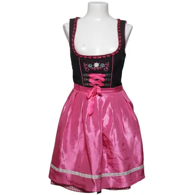 Dirndl (Svart, Röd, Vit) från Stockerpoint Bomull, Polyester