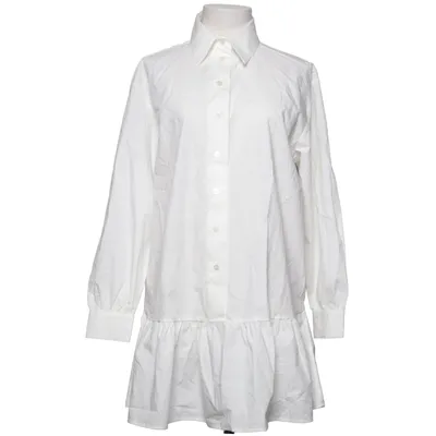 Shirt dress (White) from Divided by H&M Cotton