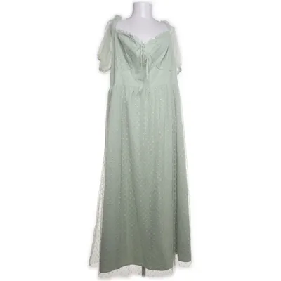 Maxi dress (Green) from SBetro Elastane, Polyester