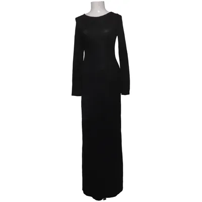 Robe longue (Noir) de Gina Tricot Polyester, Viscose