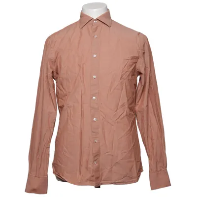 Chemise (Rose, Orange) de The Shirt Factory Coton