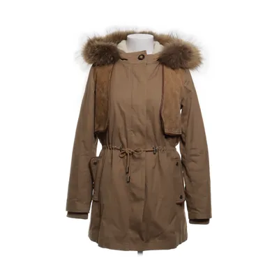 Parka (GATINE) fra Claudie Pierlot Acetat, Bomuld, Læder, Polyester