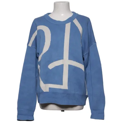 Sweater (Blå, Hvid) fra Armedangels Økologisk bomuld