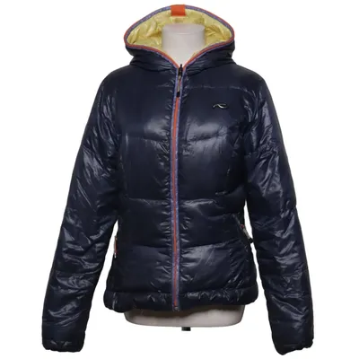 Down jacket (Blue, Yellow) from Kjus Down, Feather, Polyamide