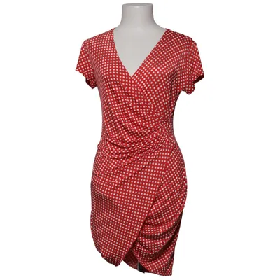 Wikkeljurk (Rood, Wit) van Schack & Thorsted Elastaan, Polyester