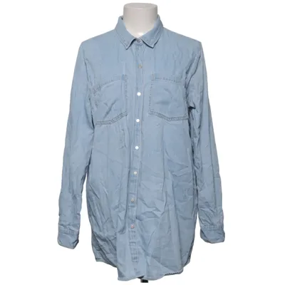 Denim blouse (Blauw) van Vero Moda Denim Organisch katoen