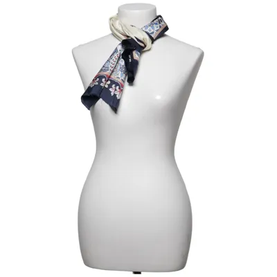 Kostymsjal (Blå, Beige, Röd) från Vakko Silke
