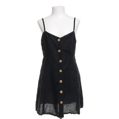 Klänning (Svart) från Urban Outfitters Bomull, Linne