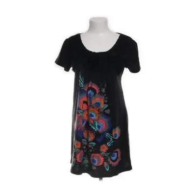 Robe (Noir, Multicolore) de Yumi Acrylique, Élasthane, Laine