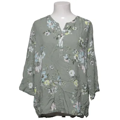 Blouse (Vert, Multicolore) de Jean Pascale Viscose