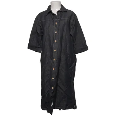 Robe en jean (Gris) de Uldahl Coton, Lin