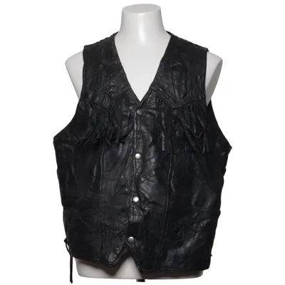 Gilet en cuir (Noir) de Navarre Leather Company Cuir
