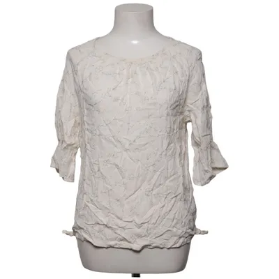 Blouse (Blanc) de Fatface Fibre métallique, Polyester, Viscose