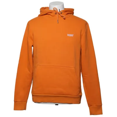 Capuchon sweater (Oranje) van Snipes Katoen, Polyester