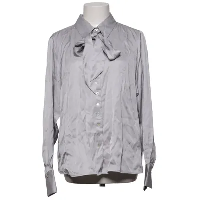 Pussy bow blouse (Gray) from STOCKH LM Viscose