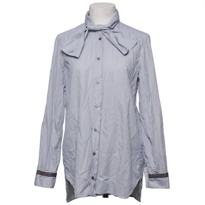 Shirt (Blue, White) from Britt Sisseck Cotton