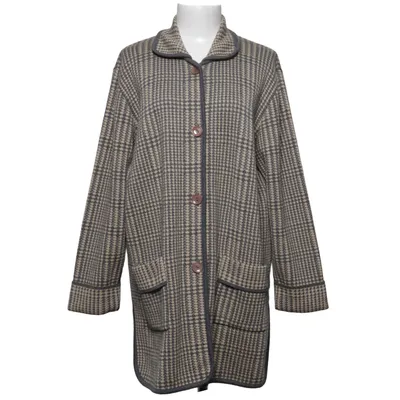 Cardigan (Gray, Beige) from Woolmark