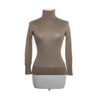 Turtleneck (Brun) fra Ralph Lauren Kashmir, Silke