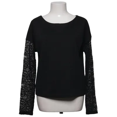 Top (Sort) fra Queen's Fashion Collection Elastan, Polyester