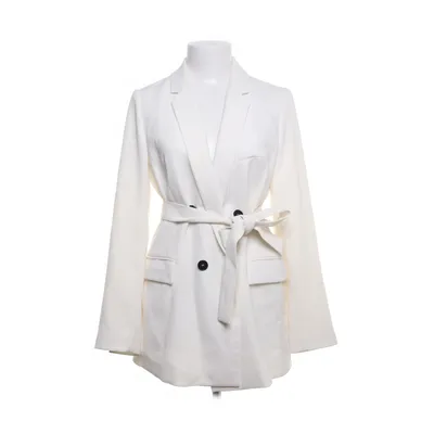 Kavaj (Vit) från Zara Woman Polyester, Elastan