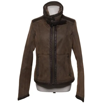 Shearlingjacka (Brun) från Giorgio Armani Bomull, Polyester
