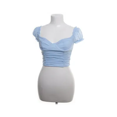 Crop top (Blue) from Tic Toc Nylon, Polyester
