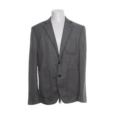 Blazer (Black, White) from The Mid Munk Wool, Polyester