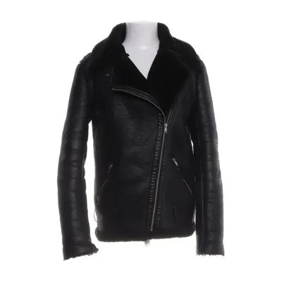 Shearlingjacka (Svart) från Bik Bok Polyester