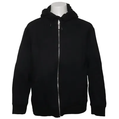Sweat à capuche (Noir) de Topman Coton, Élasthane, Polyester