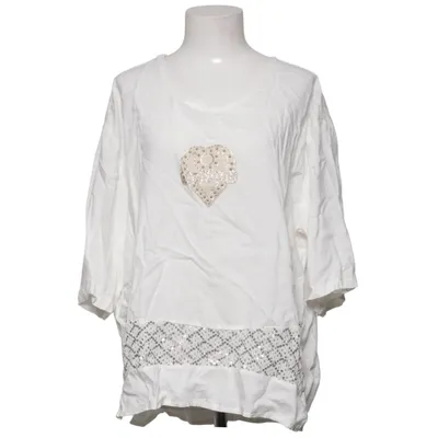 Top (White) from New Collection Linen, Viscose