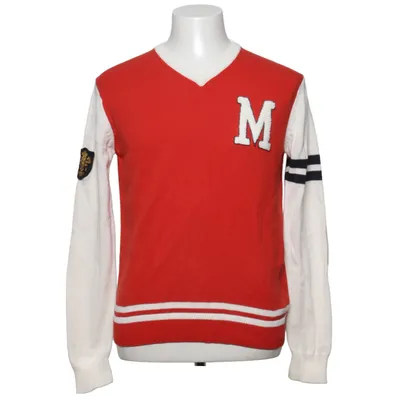 Pullover (Rood, Wit) van Morris Heritage Katoen