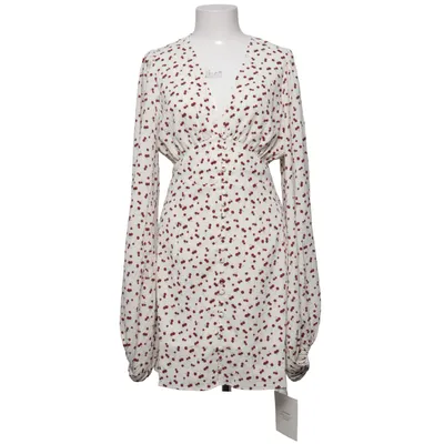 Dress (White, Red) from Adoore Elastane, Polyester