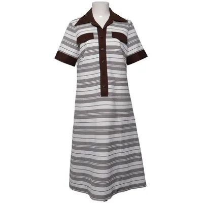 Dress (White, Brown) from Polo of Sweden