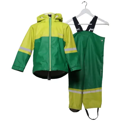 Regnställ (Grön, Gul) från Didriksons 1913 Polyester, Polyuretan