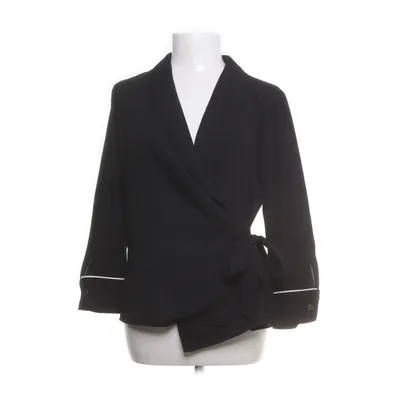 Wrap blouse (Black) from Zara Basic Collection Polyester