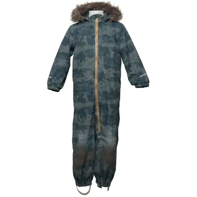 Outdoor overalls  (Blå, Grøn) fra Outerwear by Name It Polyester