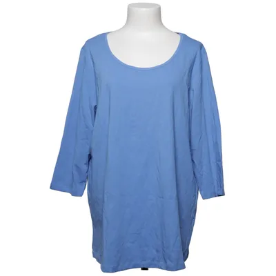 Haut (Bleu) de Laura Torelli Coton, Élasthane