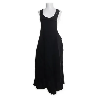Dungaree dress (Black) from Guru Shop