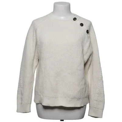 Pull-over (Blanc) de La Maille Sézane Coton, Polyamide, Polyester, Laine