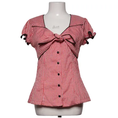 Chemisier Dirndl (Rouge, Blanc) de Sugar Shock Coton, Polyester