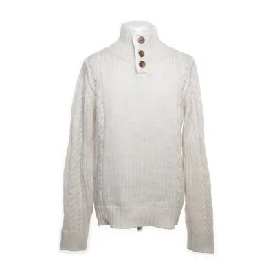 Polotröja (Vit) från Bench Akryl, Polyester, Ull