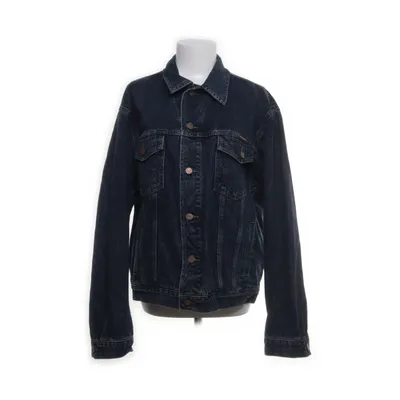 Spijkerjas (Blauw) van Wrangler Katoen