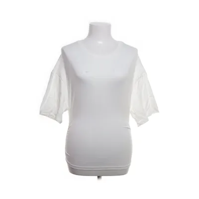 T-shirt (Vit) från Gina Tricot Bomull, Elastan, Modal