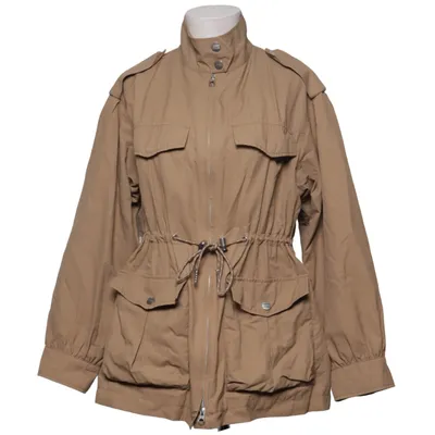 Safarijakke (Beige) fra Dobber Bomuld, Polyamid, Polyester, Viscose