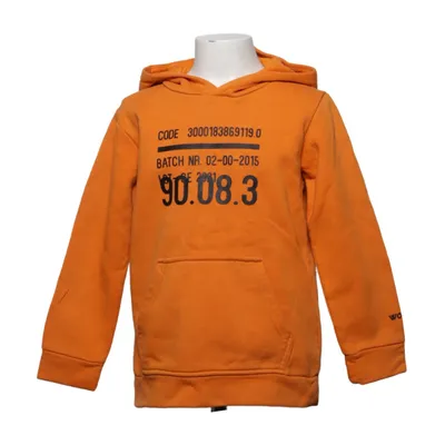 Sweat à capuche (Orange) de Woxo 720° Coton, Polyester