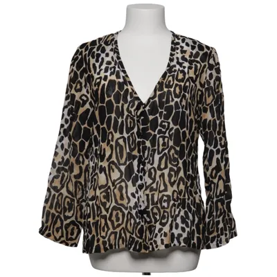 Bluse (Beige, Sort) fra Sol Design Viscose