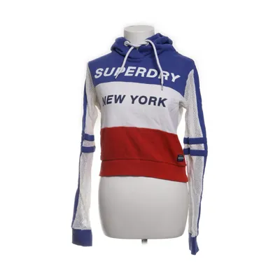 Capuchon sweater (Blauw, Wit, Rood, Meerkleurig) van Superdry Katoen, Polyester